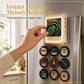⏰ NFC Magnetic Fridge Music Box – Tap to Play, 360° Rotating LED Light 🧲