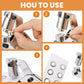 Heavy-Duty Hole Punch Pliers with Grommet Sets