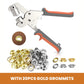 Heavy-Duty Hole Punch Pliers with Grommet Sets