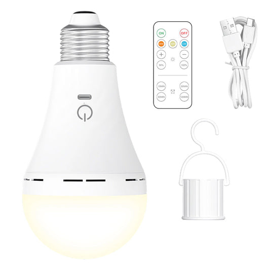Portable Rechargeable LED Camping Light Bulb