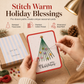 Merry Christmas DIY Greeting Card Making Kit🎄🧵📇