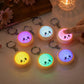 🔥 A charming anti-stress toy keychain in the shape of a dumpling – illuminated (reacts to touch)