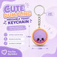 🔥 A charming anti-stress toy keychain in the shape of a dumpling – illuminated (reacts to touch)