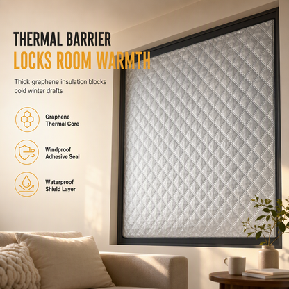 📢 50% OFF!  Removable Graphene Heat-Storing Winter Windproof and Insulating Curtains🔥✨