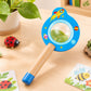 Wooden Cartoon Magnifying Glass Toy for Kids