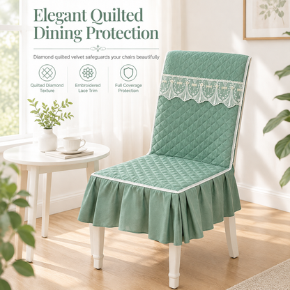 Universal Dining Chair Slipcover with Seat and Backrest