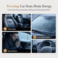 🚗50% OFF NOW!❄️🔥 Heated car seat cushion | Electrically heated, warms up quickly for car seats 🚗