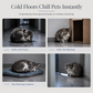 Thickened Warm Enclosed Cat Bed Sleeping Bag Soft Plush Pet Cave Bed Mat for Autumn and Winter